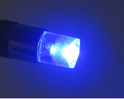 LAMPADA LED AZUL (Par)